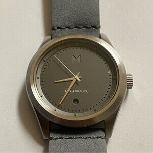 Mvmt watch Unisex leather/ Stainless Steal new with box